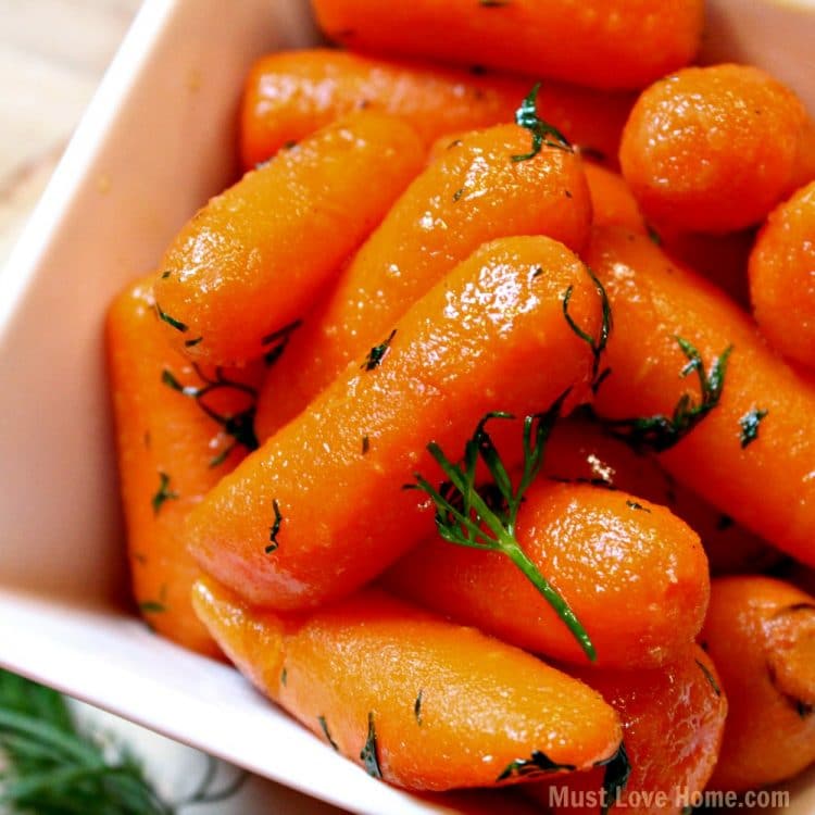 Honey-Glazed Carrots with Dill and Lemon