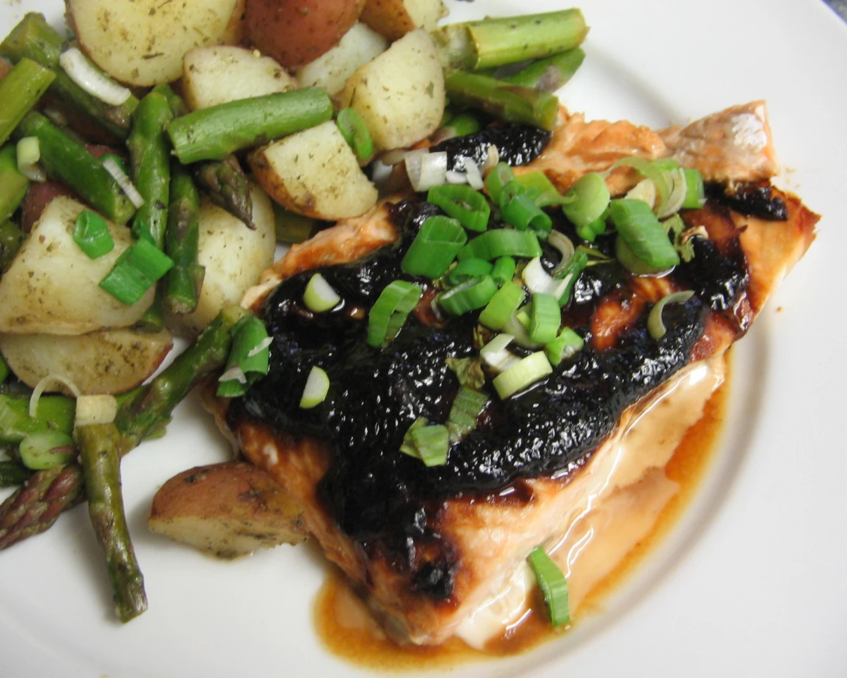 Miso-Glazed Salmon with Yuzu
