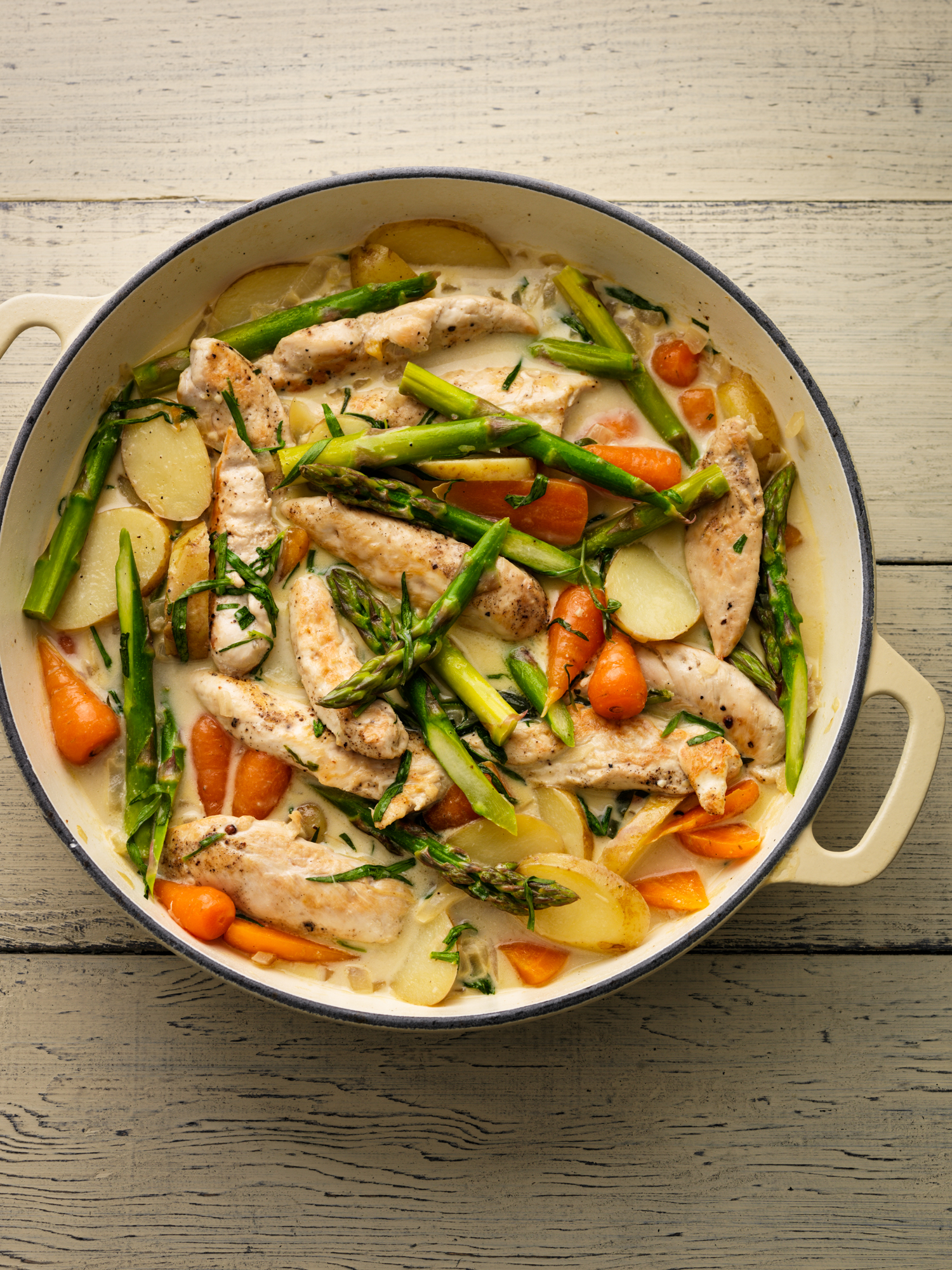 Savory Tarragon Chicken with Lemon-Dill Sauce
