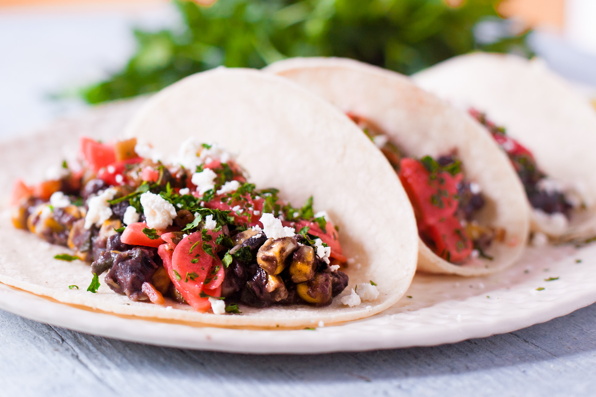 Taco-Style Black Bean and Corn Skillet