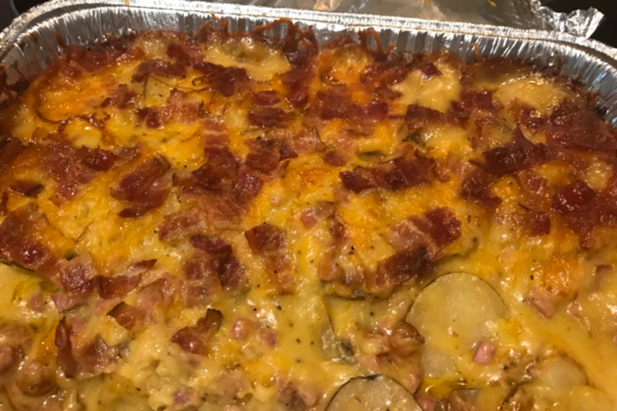 One-Pan Sage and Mushroom Scalloped Potatoes