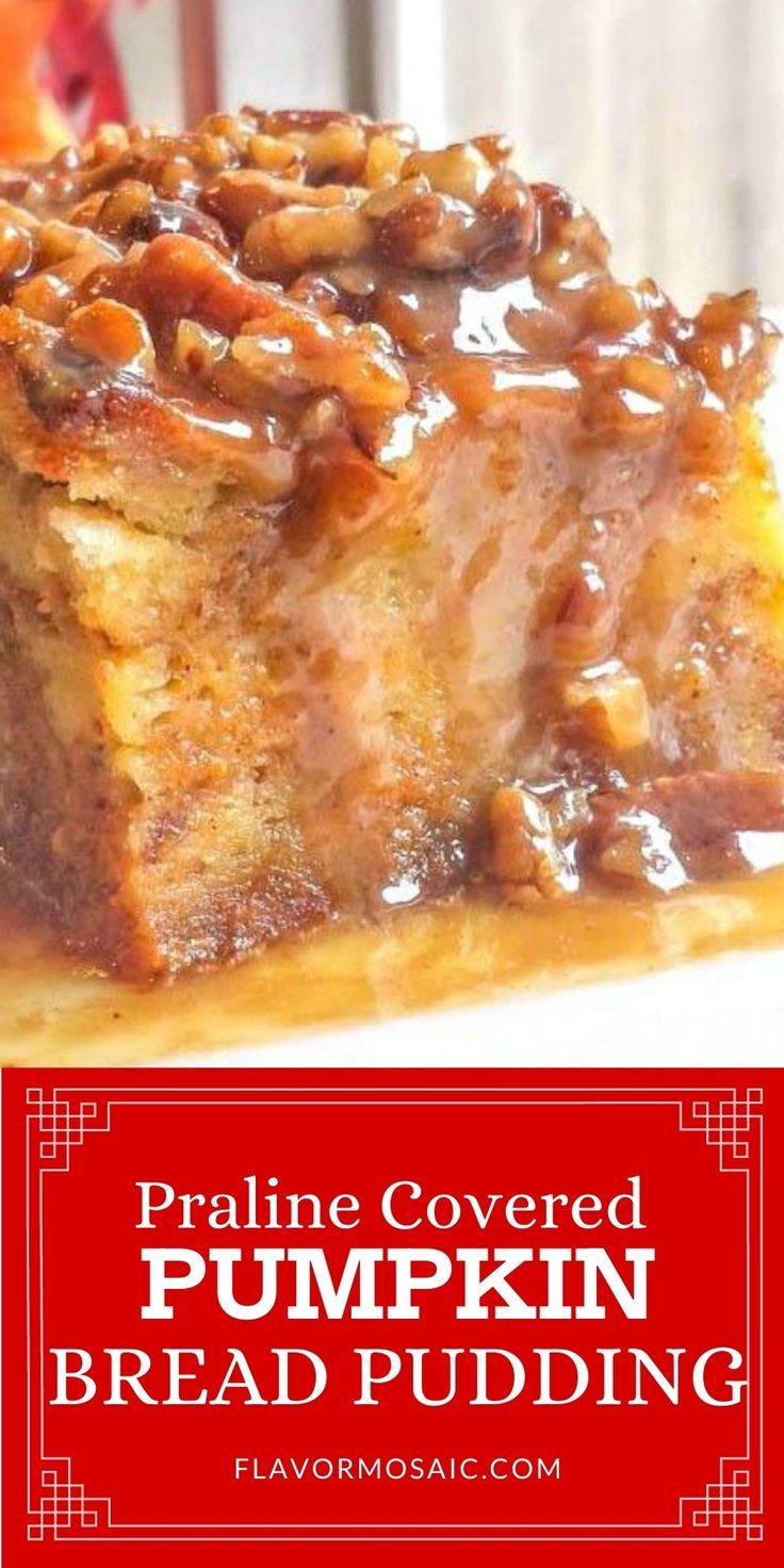 Maple-Pumpkin Bread Pudding