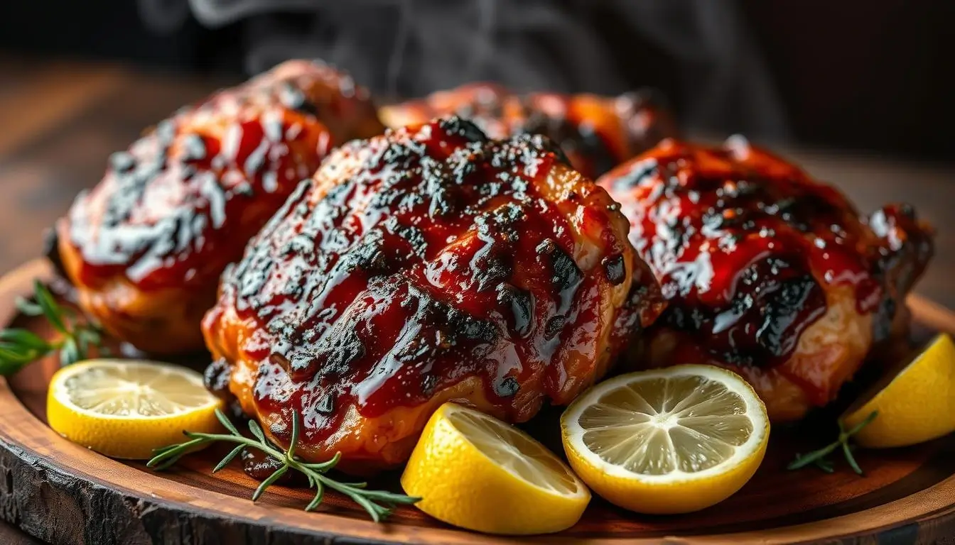 Applewood-Smoked Chicken Thighs