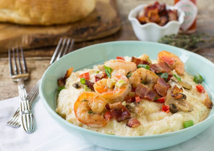 Spicy Shrimp and Grits
