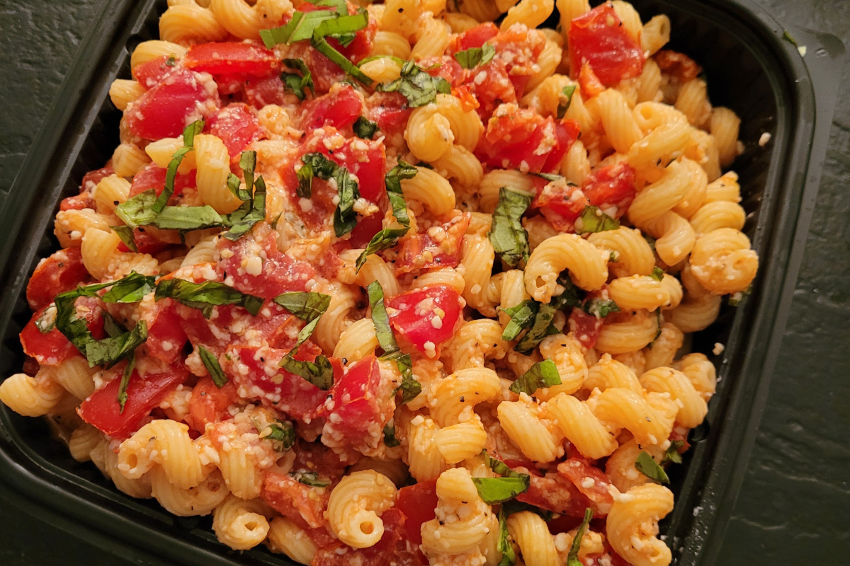 Tomato-Basil Pasta Salad with Cherry Tomatoes