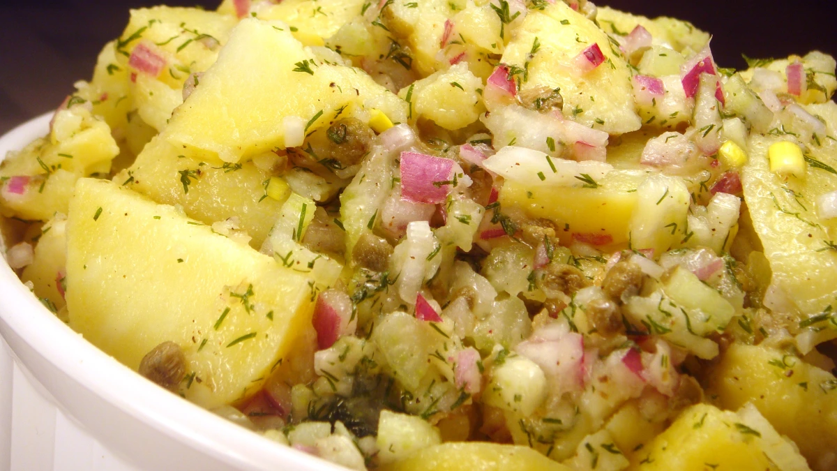 Herb-Infused New Potato Salad with Dill Vinaigrette