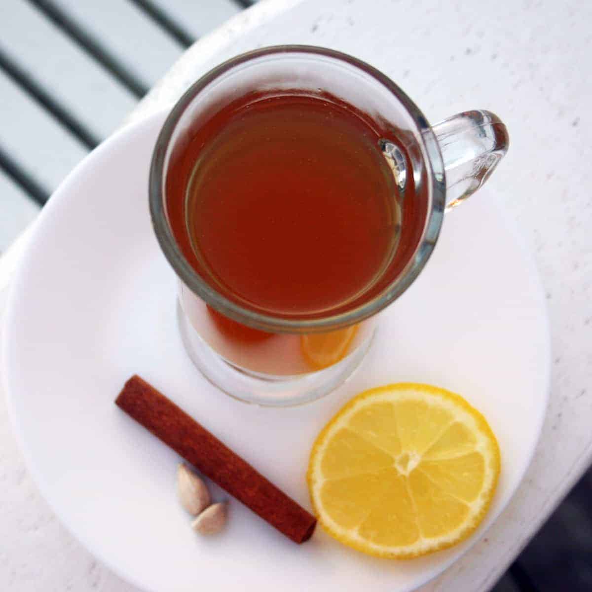 Spiced Citrus Ginger Tea Infusion