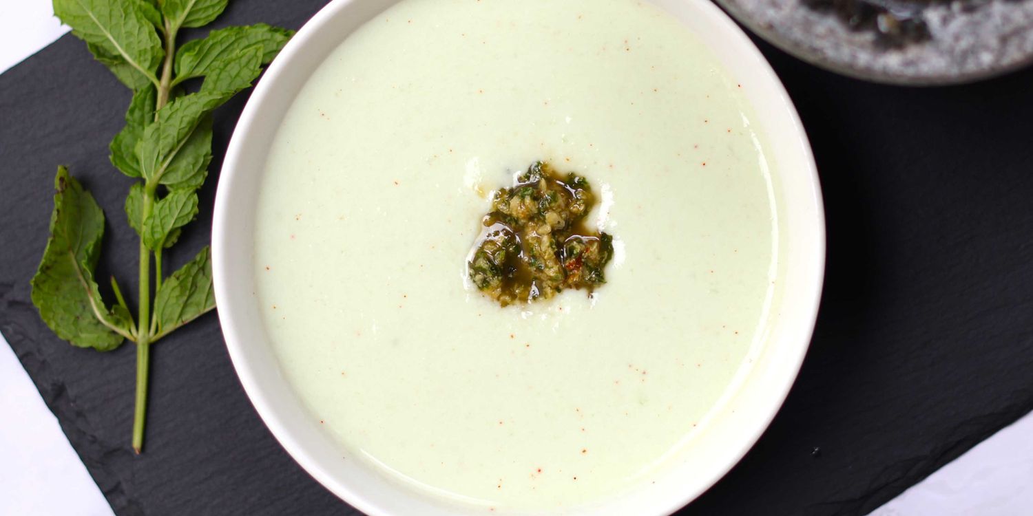 Mint and Cucumber Gazpacho