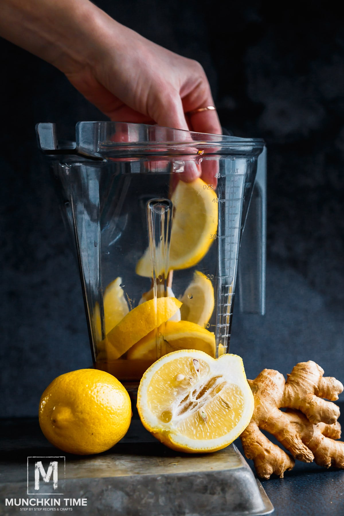 Honey-Ginger Lemon Punch