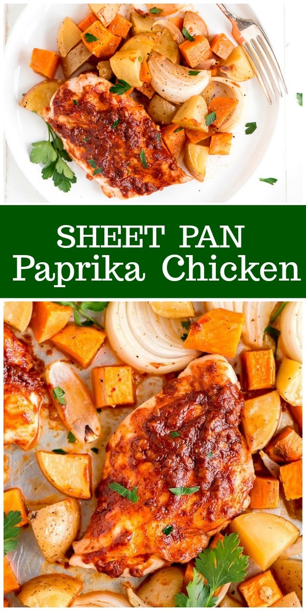 Williams' Sheet Pan Smoked Paprika Chicken with Rosemary