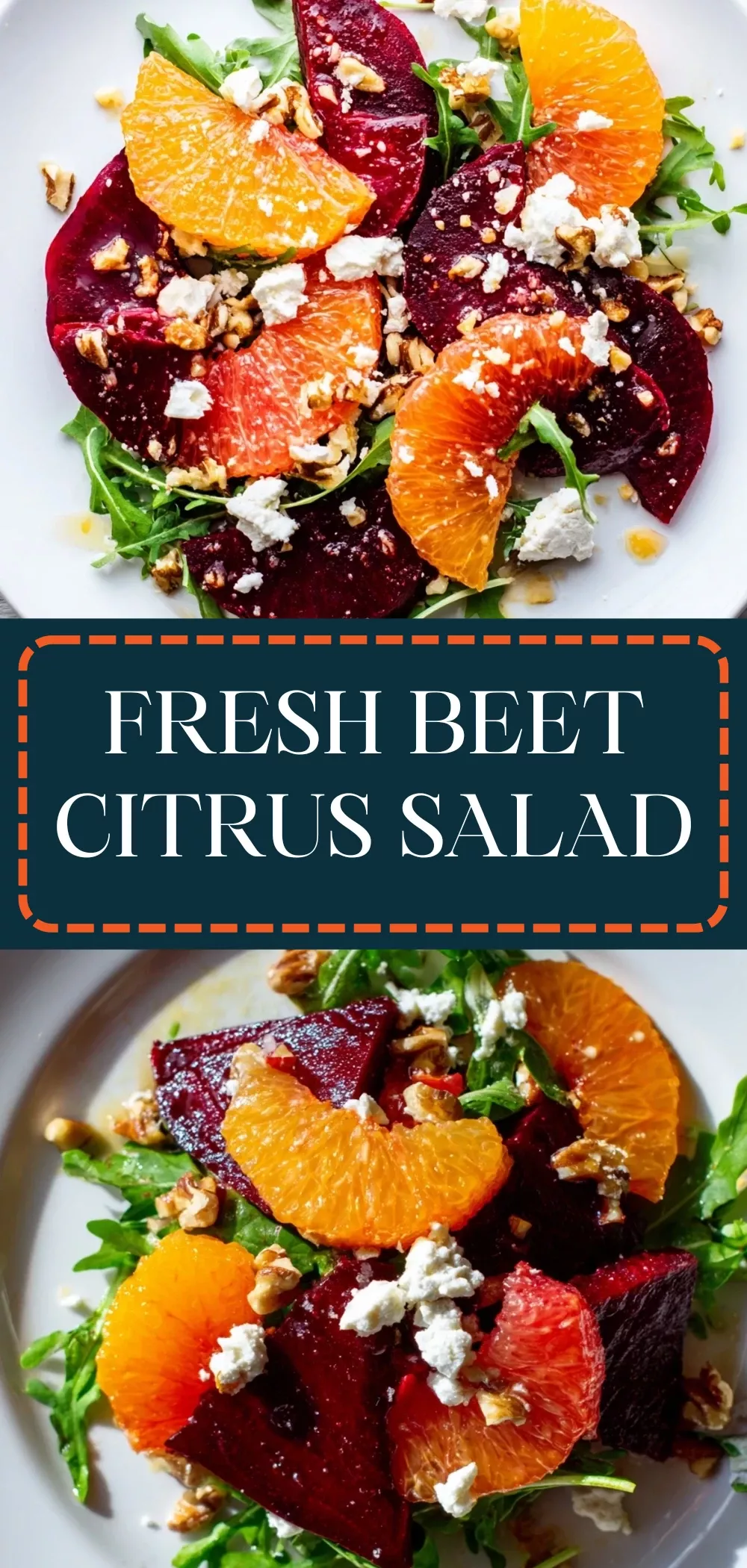 Citrus and Beetroot Salad with Herb Vinaigrette