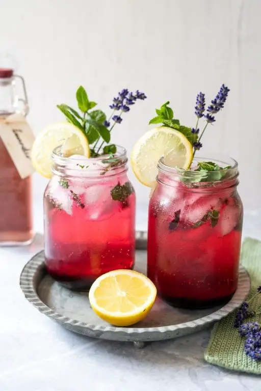 Berry-Lavender Infused Punch