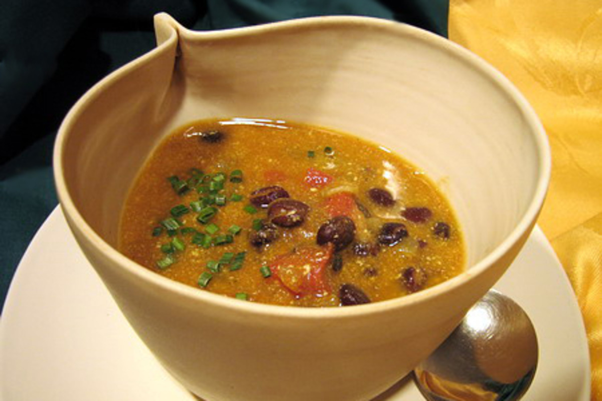 Cumin-Infused Black Bean Soup