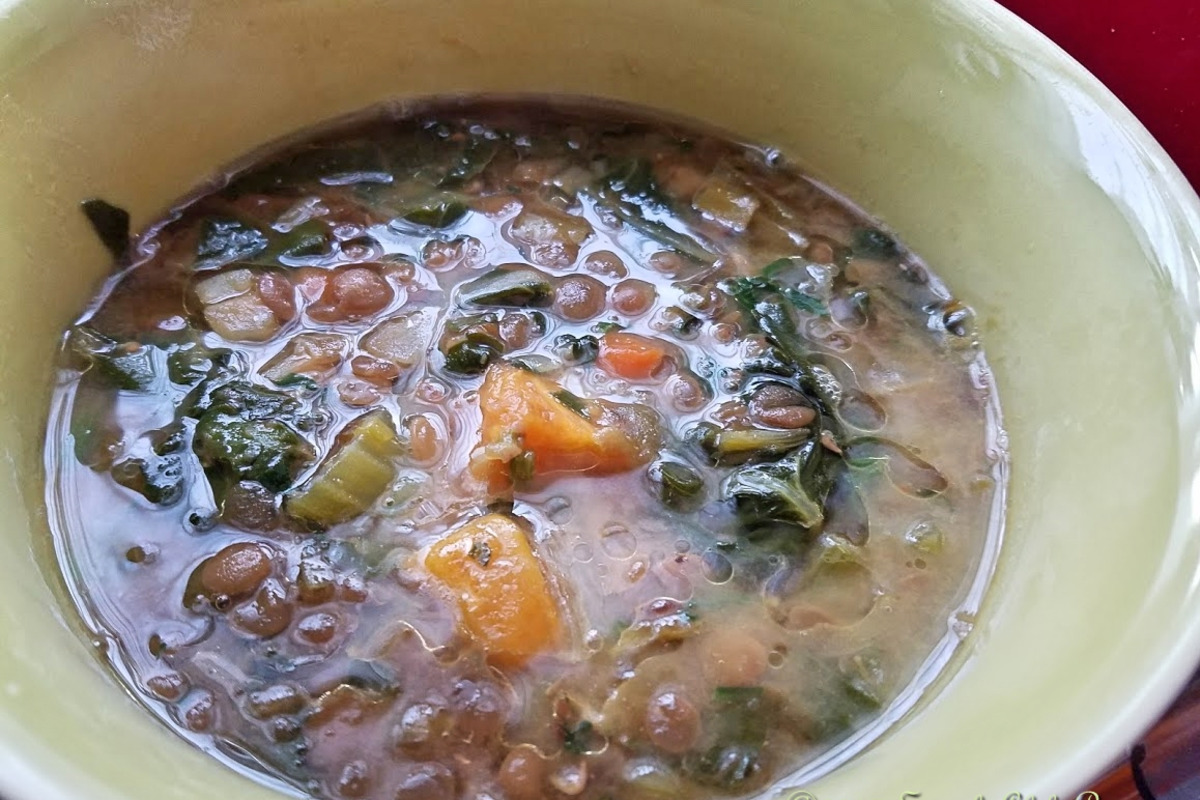 Lentil and Cumin Soup with Lemon