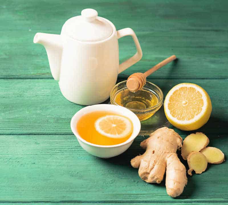 Ginger-Lemon Steeped Tea
