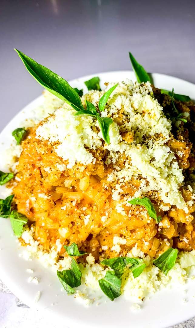 Native Tomato Basil Risotto