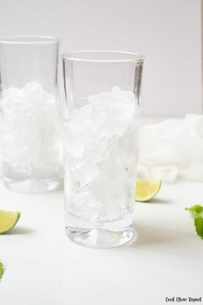 Lime-Mint Sparkling Water