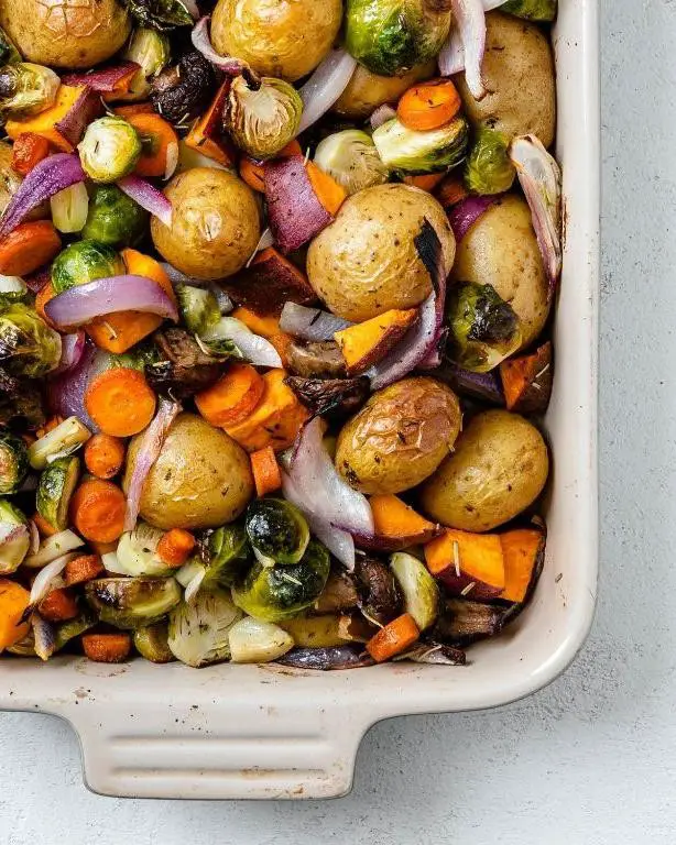 Mixed Vegetable Steamed Bake with Jaggery and Cumin