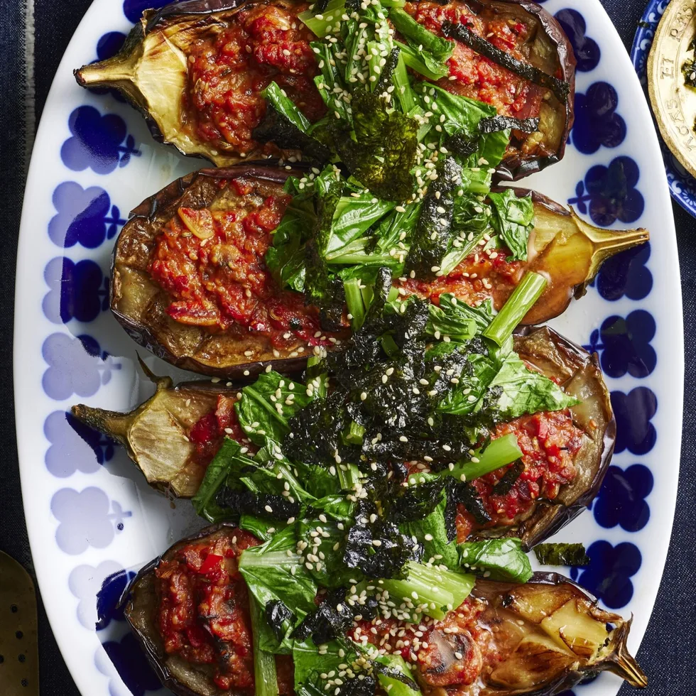 Miso Stir-Fried Eggplant