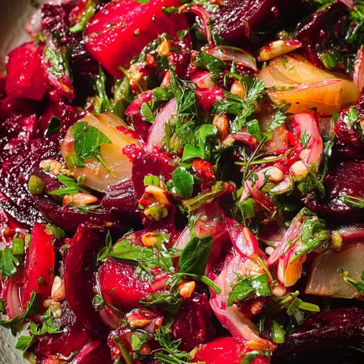 Smoked Salmon & Pickled Beet Salad