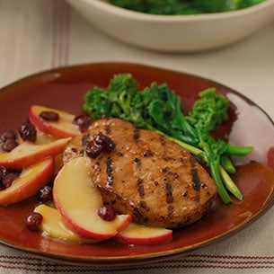 Slow-Cooked Honey-Mustard Pork Shoulder with Apples