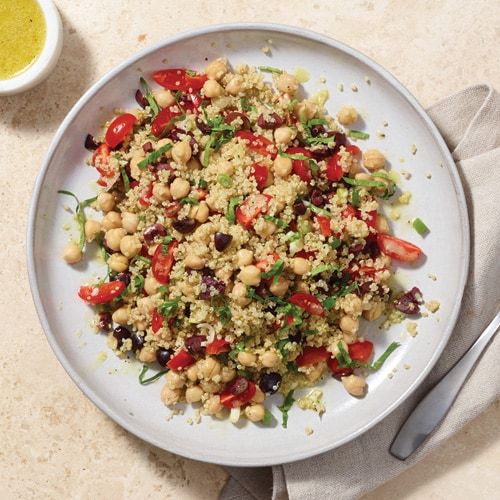 Rosemary-Infused Herb and Pepper Quinoa Salad
