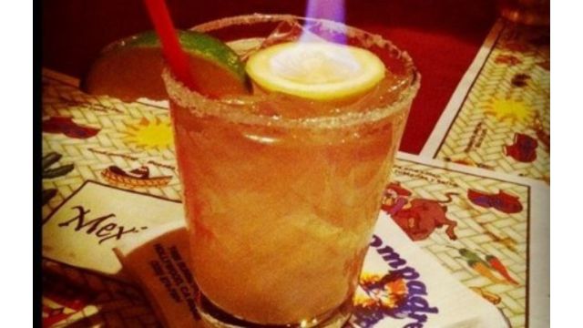 Flaming Margarita