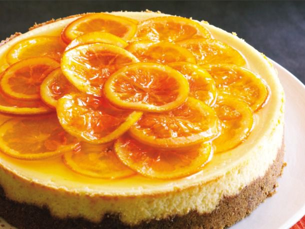 Orange Blossom Caramel Cheesecake