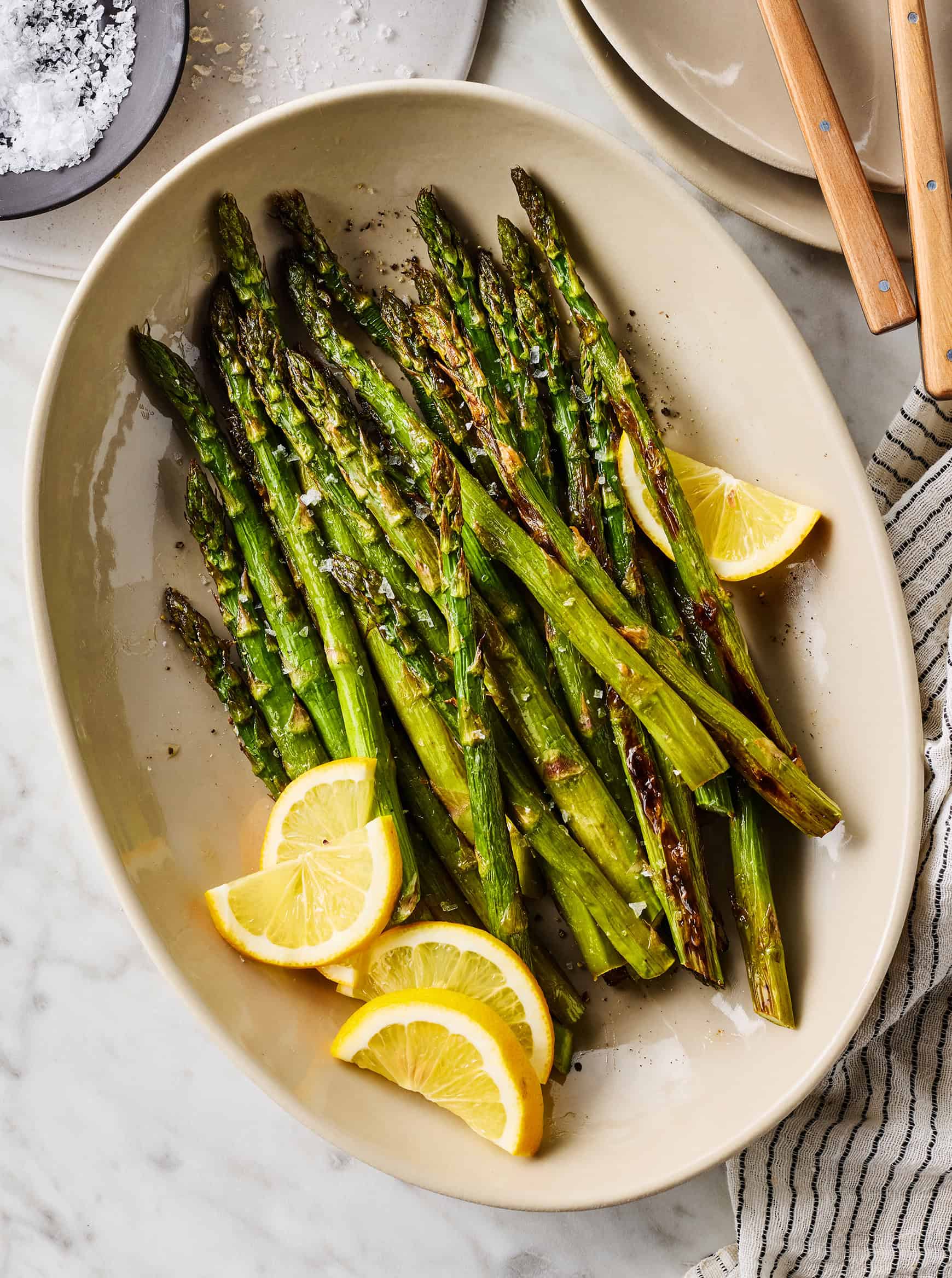 Avocado-Orange Dressing with Roasted Asparagus
