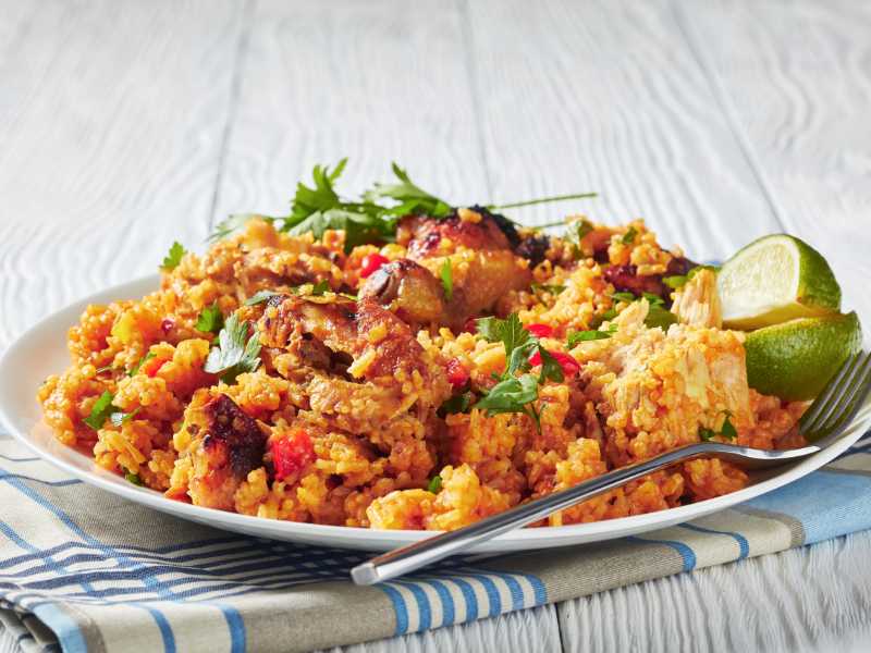 Coconut Milk Arroz con Pollo