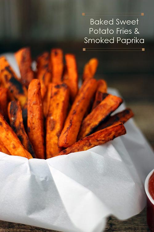 Cajun-Spiced Sweet Potato Fries with Smoked Paprika Dip