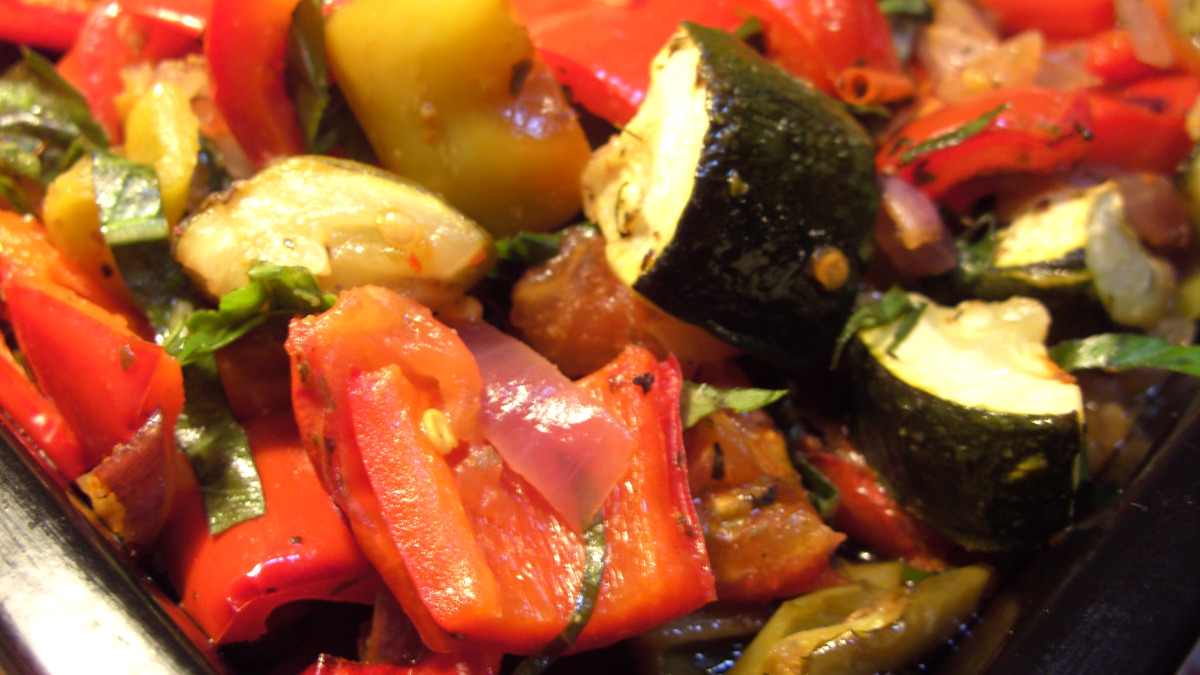 Rosemary-Roasted Garden Vegetable Ratatouille