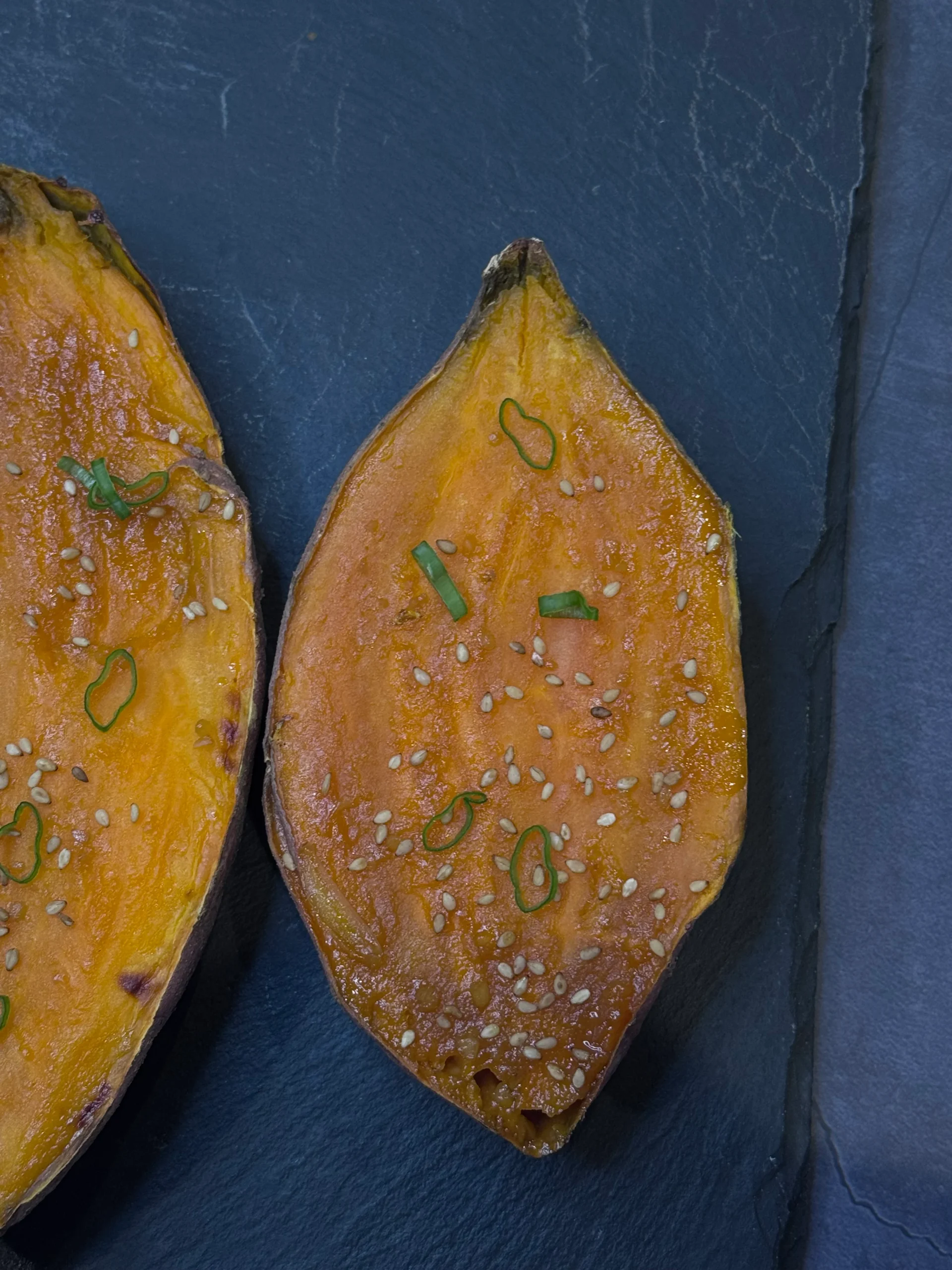 Miso-Infused Roasted Sweet Potatoes