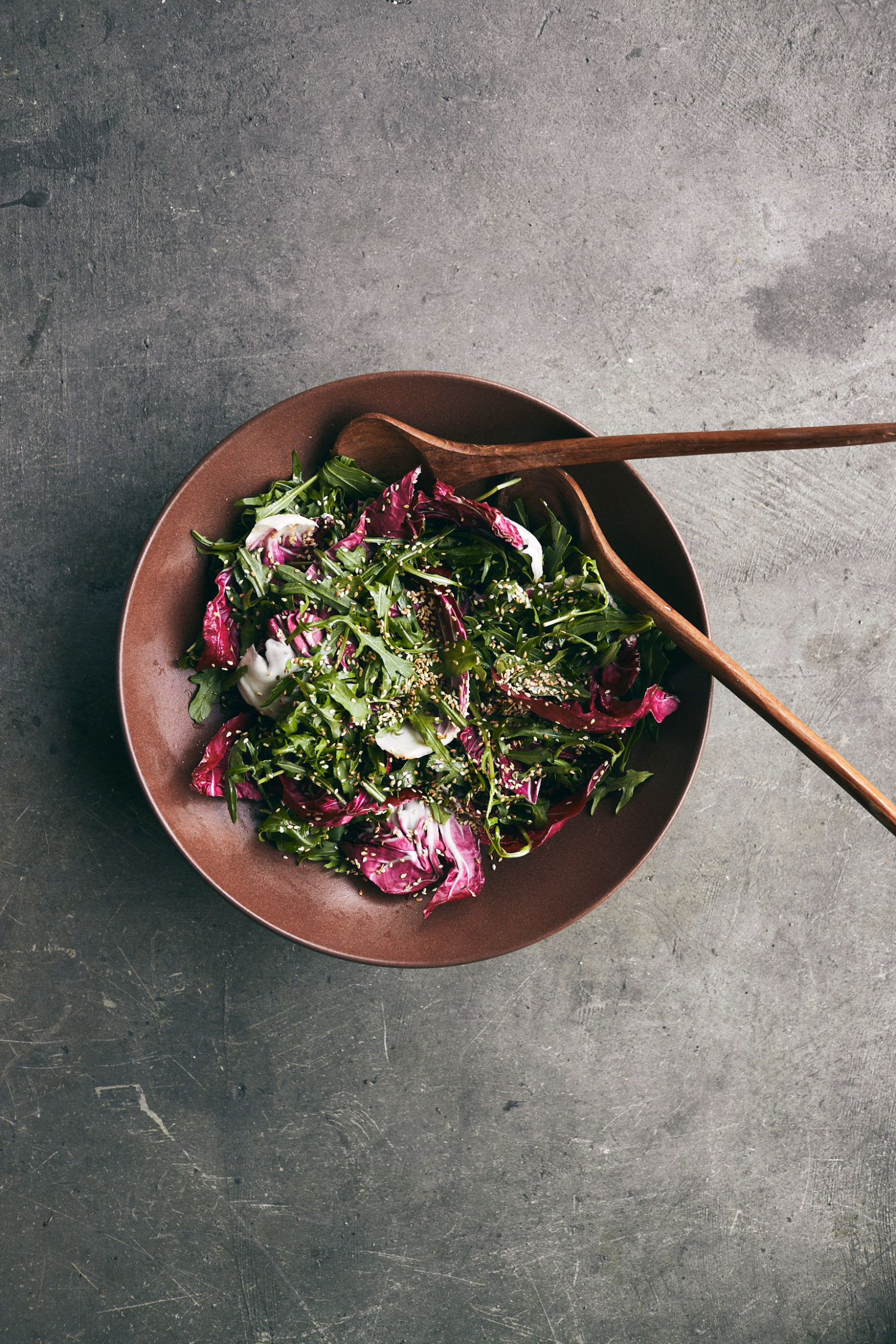 Citrus-Infused Bitter Greens Salad