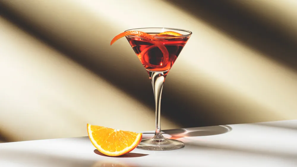Martinez with Sweet Vermouth and Maraschino