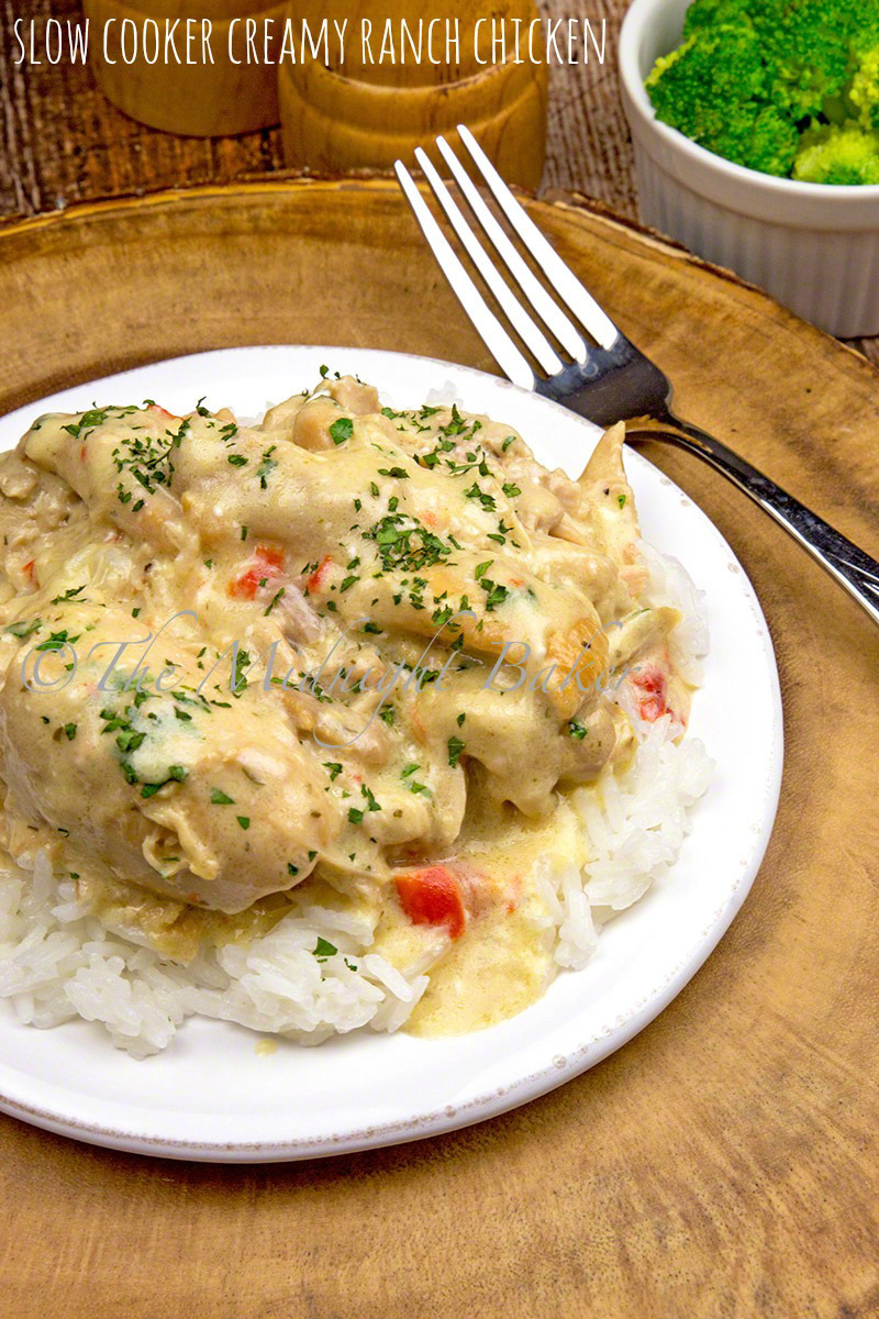 Ranch Chicken, Slow Cooker Style with Lemon and Dill