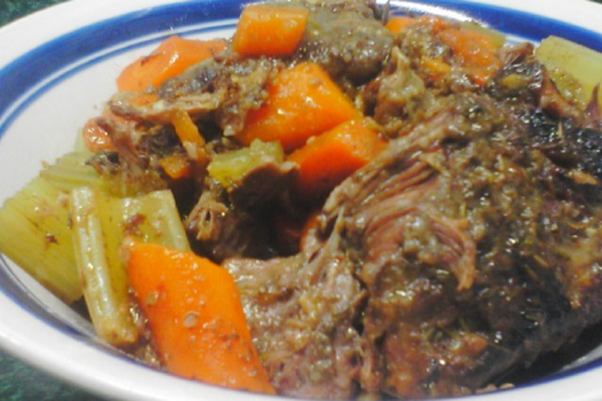 Braised Beef Shanks with Kelp and Bean Curd