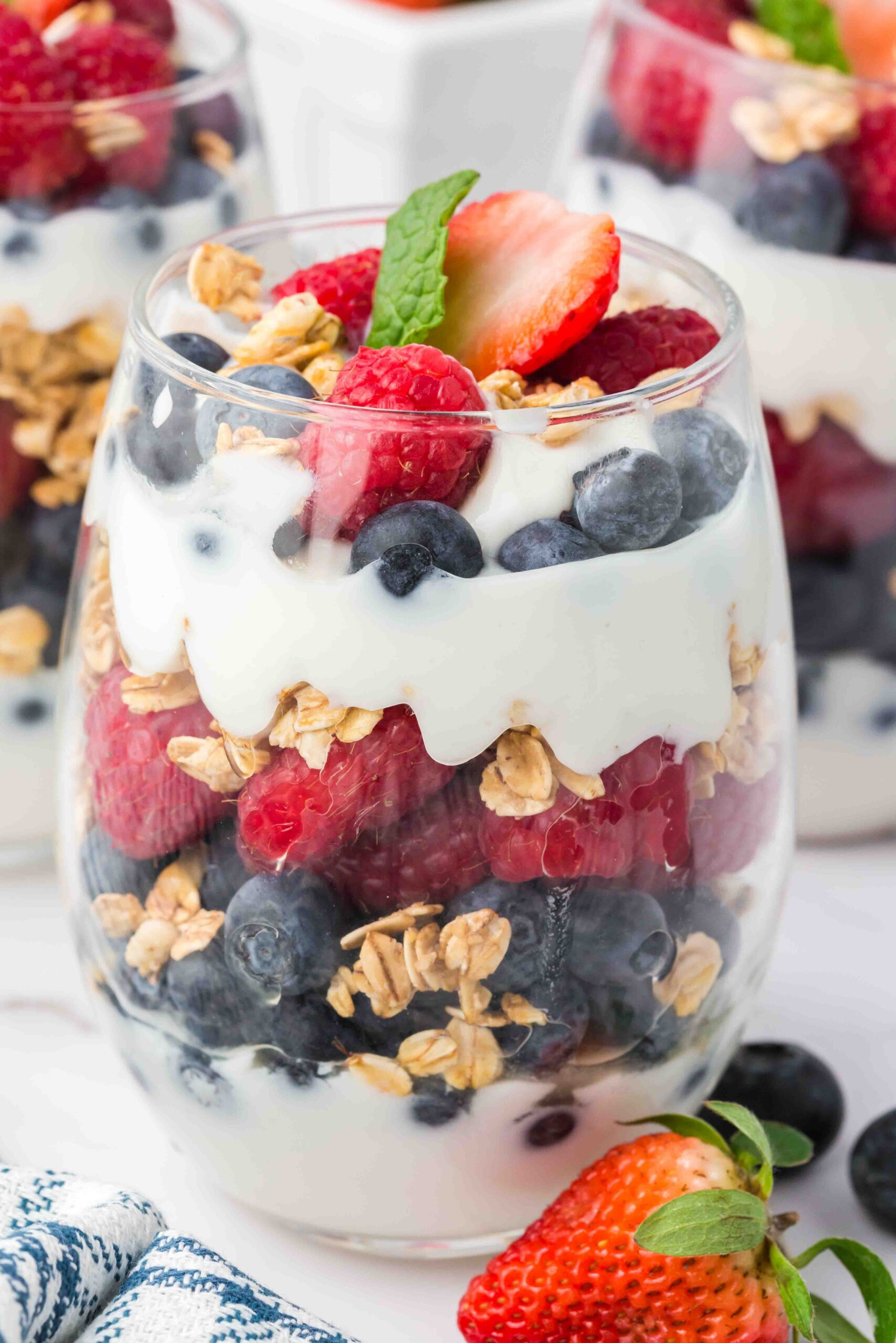 Fruit and Yogurt Parfaits