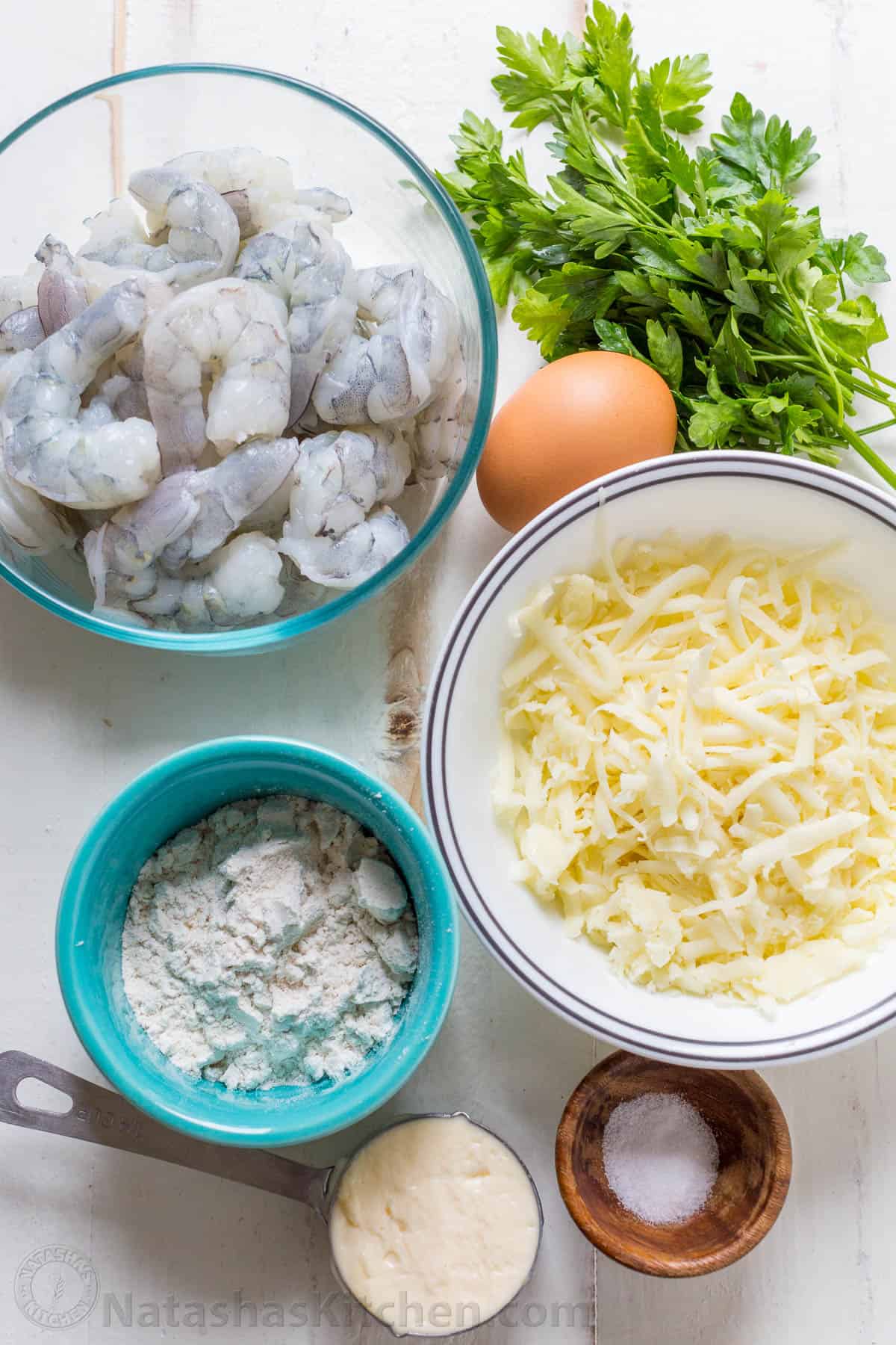 Pan-Fried Shrimp Cakes with Lemon Dill