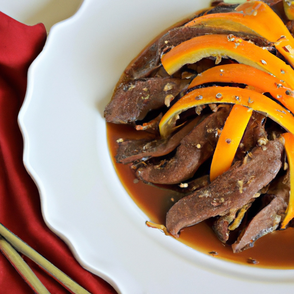 Slow Cooker Cumin-Spiced Beef with Orange