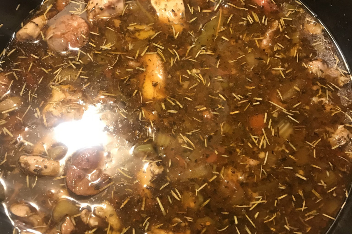 Okra and Andouille Sausage Gumbo