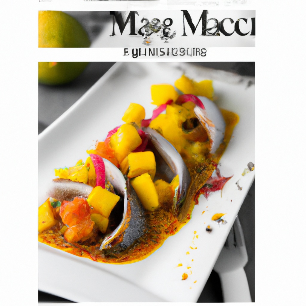 French Caribbean Fish Fritters with Spicy Mango Sauce