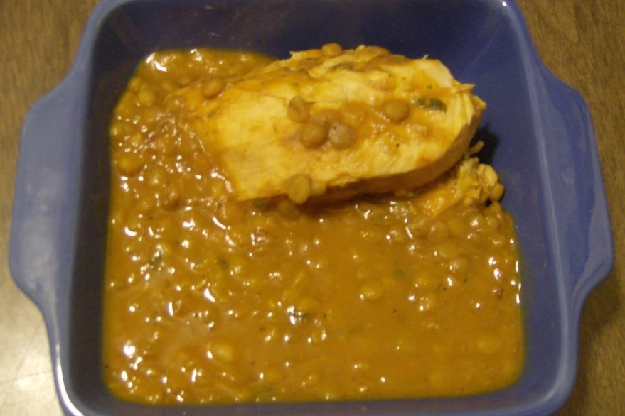 Lentil and Chickpea Tagine with Cinnamon