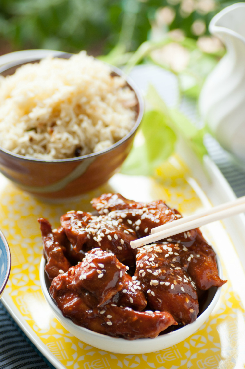 Miso-Glazed Chicken with Sesame and Scallions