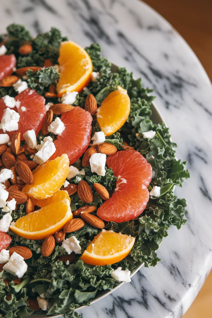 Citrus-Zested Kale Salad