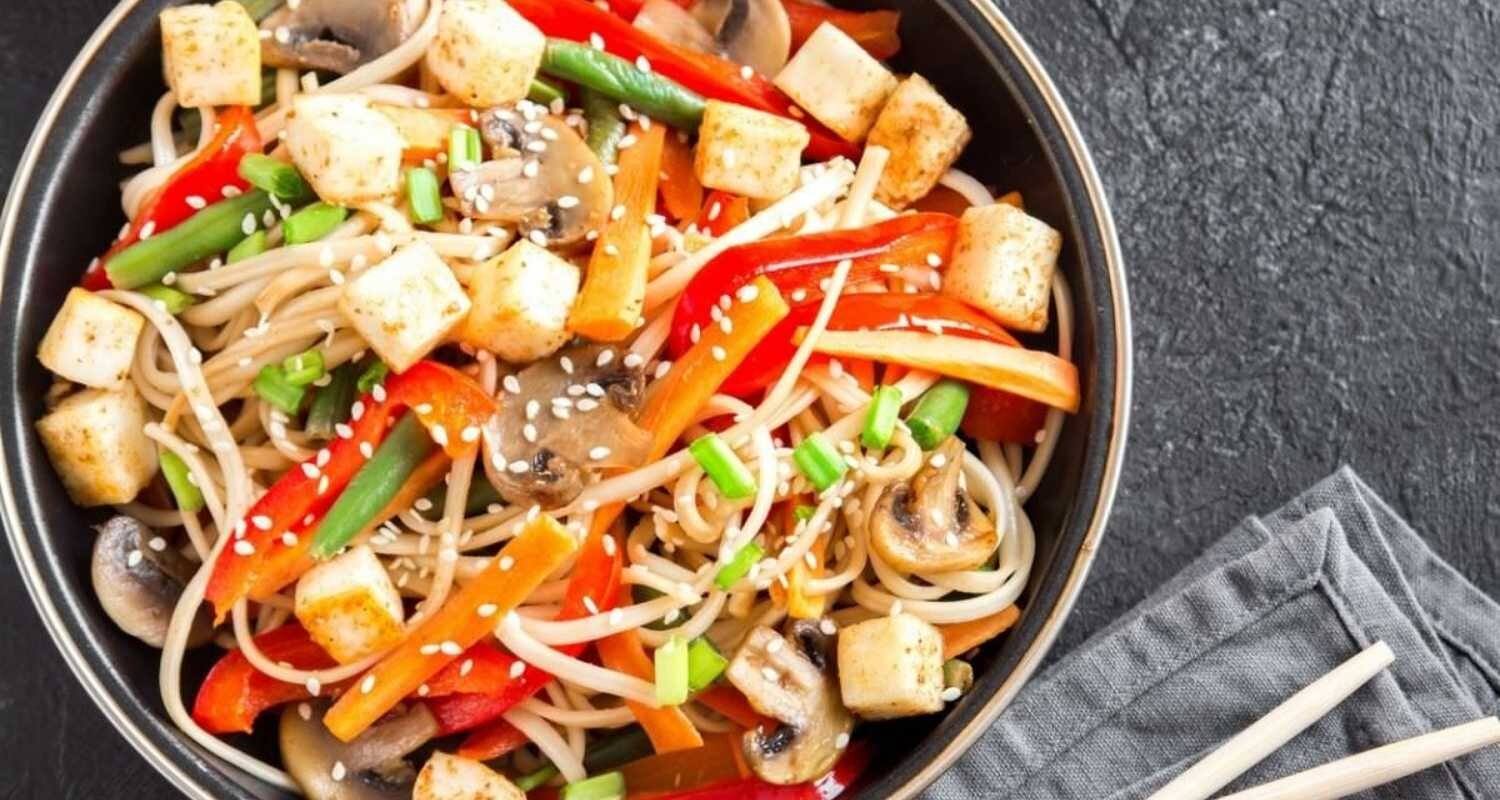 Vegan Asian Stir-Fry with Tofu