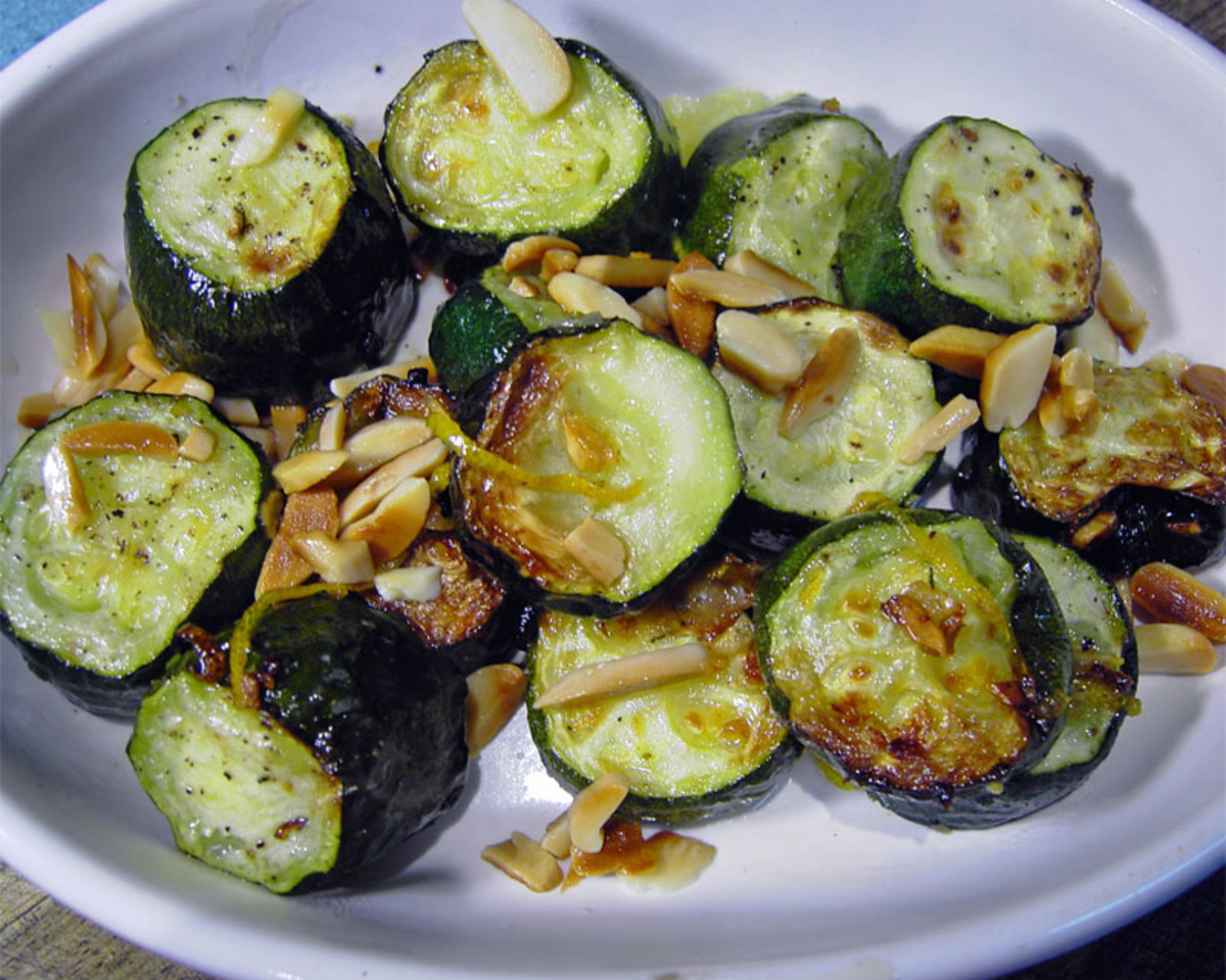 Sautéed Zucchini with Lemon and Pine Nuts