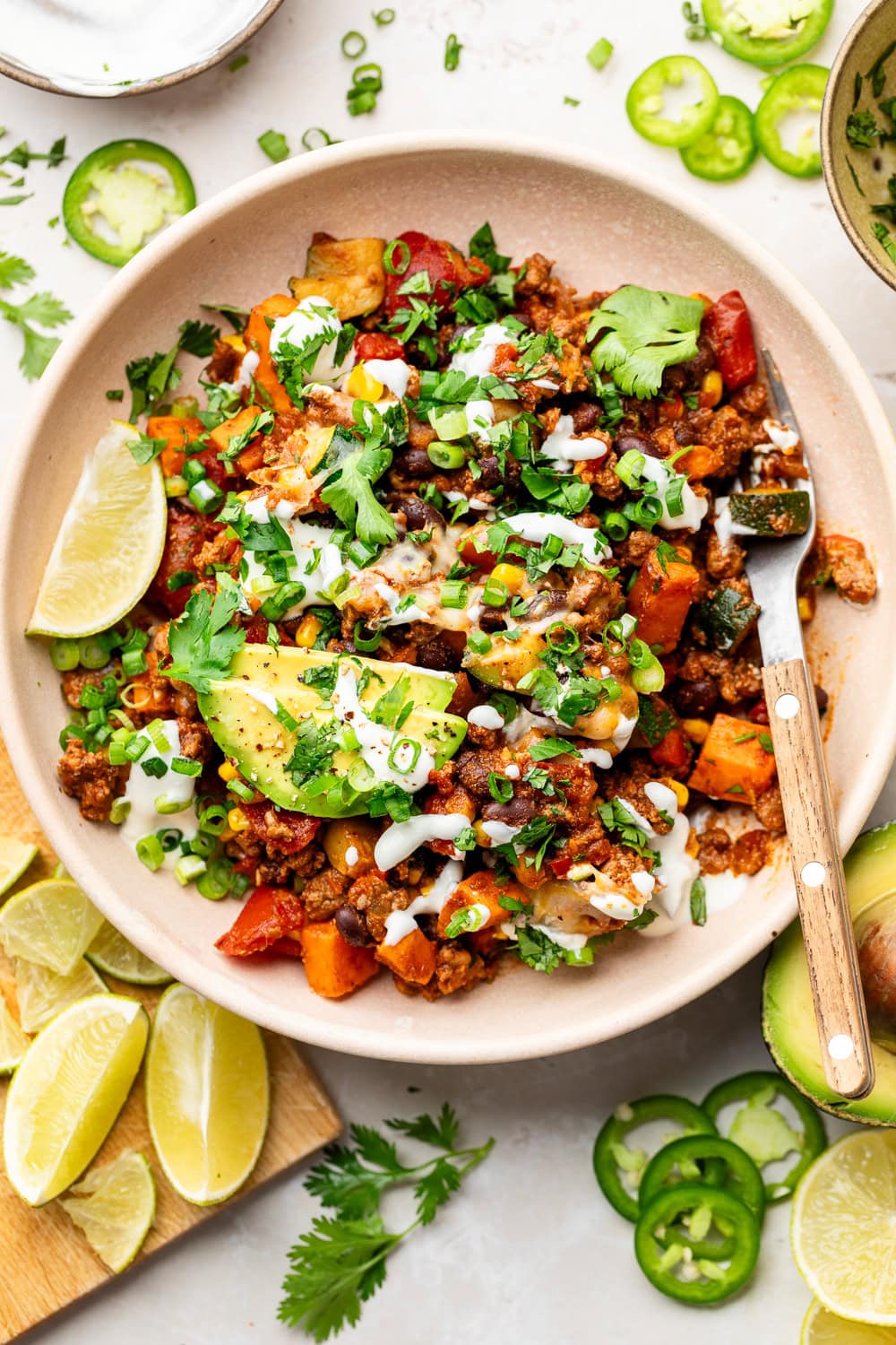 Ground Beef Stir-Fry with Bell Peppers and Zucchini