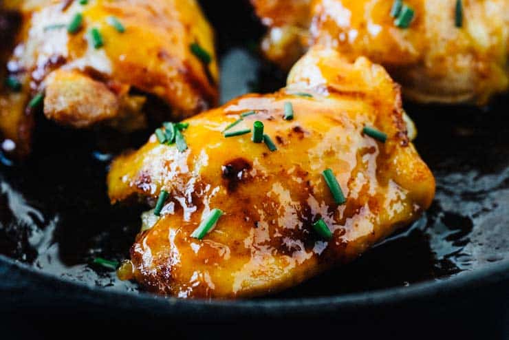 Dijon-Herb Crusted Chicken Thighs