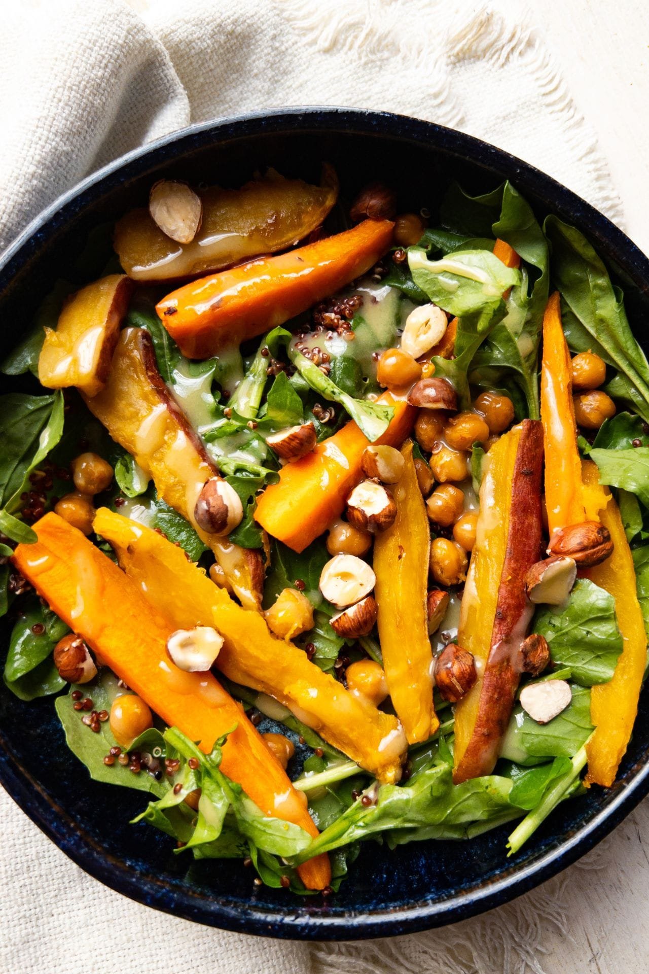 Miso-Glazed Carrot and Sweet Potato Salad